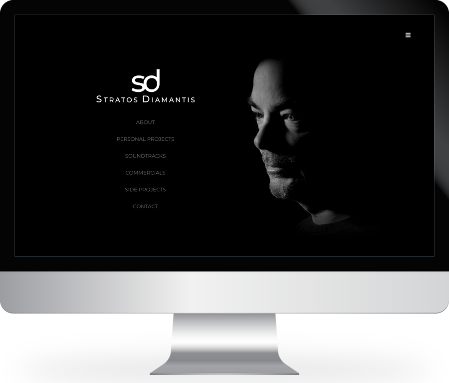 Stratos Diamantis Website by NBW Internet Wizards