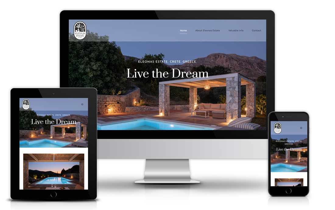 Eleonas Estate Responsive Wordpress Website