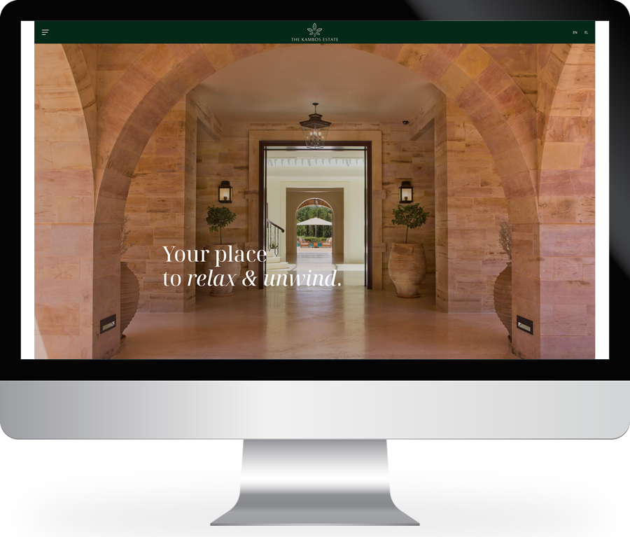Kambos Estate Website by NBW Internet Wizards