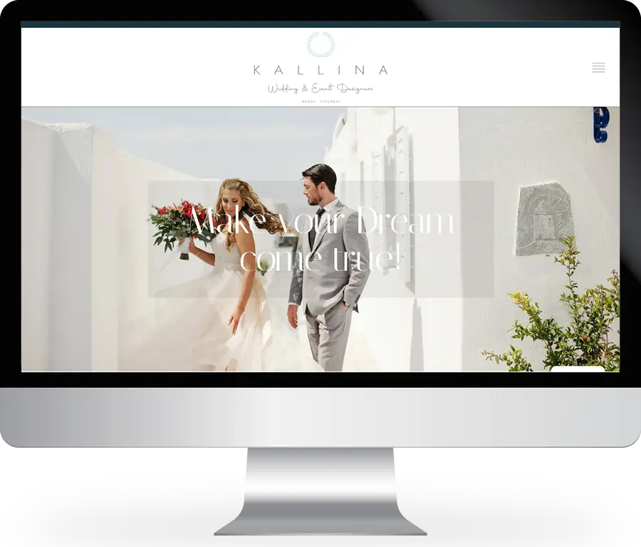 Kallinaweddings Website by NBW Internet Wizards